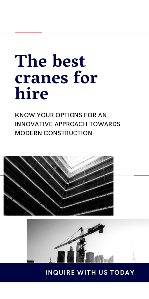 Crane for hire